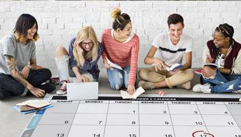 This is a picture of a planning calendar. An editorial calendar is the roadmap to your marketing goals. Get started today planning your 2017.