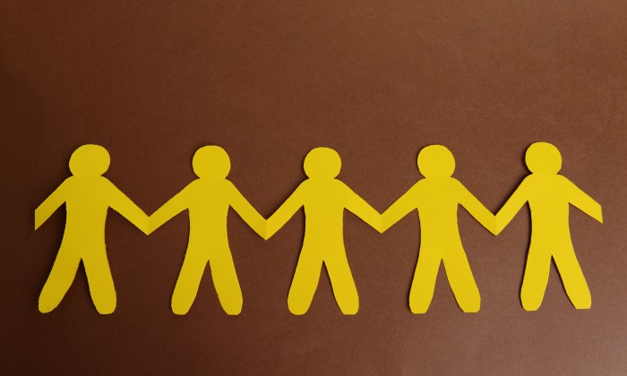 paper doll cutouts represneting cohort