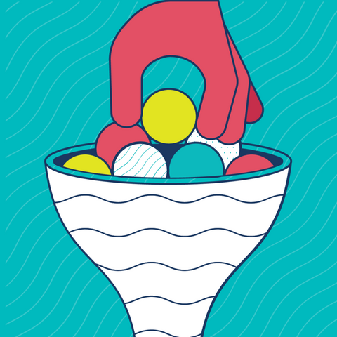 Email marketing automation benefits illustrated by an animated funnel.